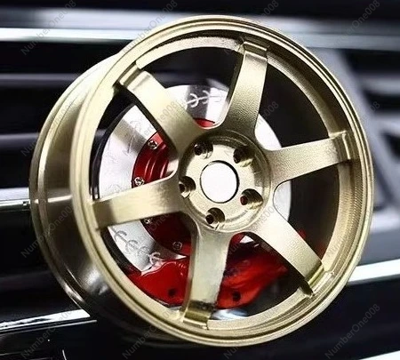 Car Air Freshener - TE37 Jant Model Araba Kokusu Döner