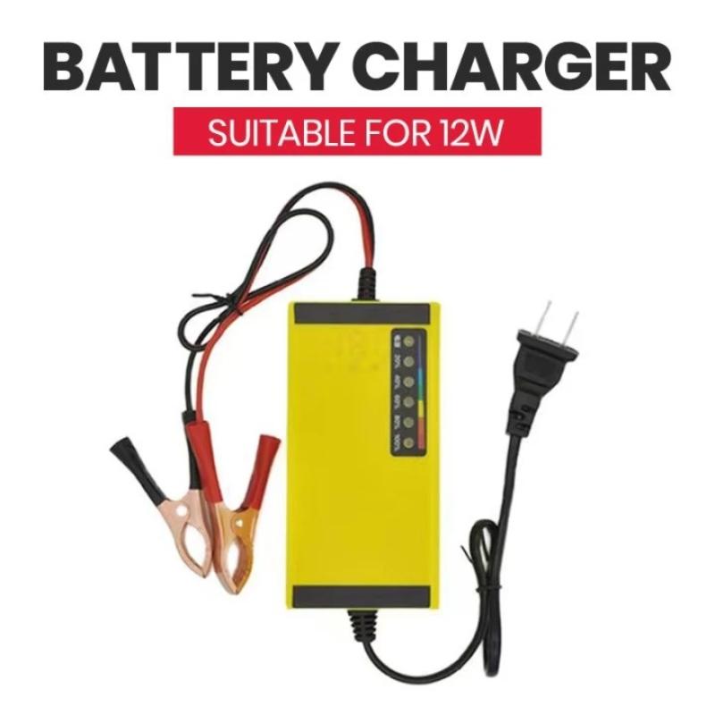 Car Charger - 12V 4AH-20AH Araç Aküsü Şarj Cihazı,