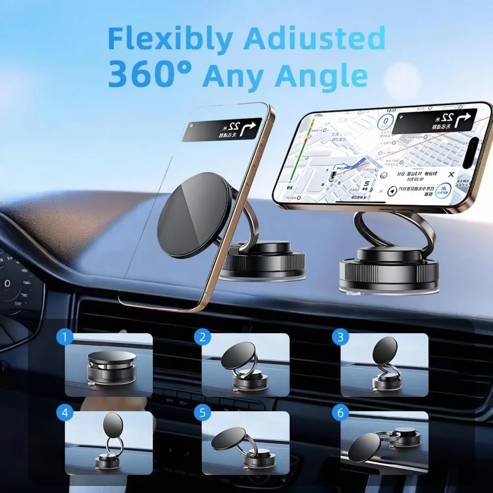 Yükseltilmiş 360 ° Vakumlu Man - Car Phone Holder incelemesi ve fiyatı