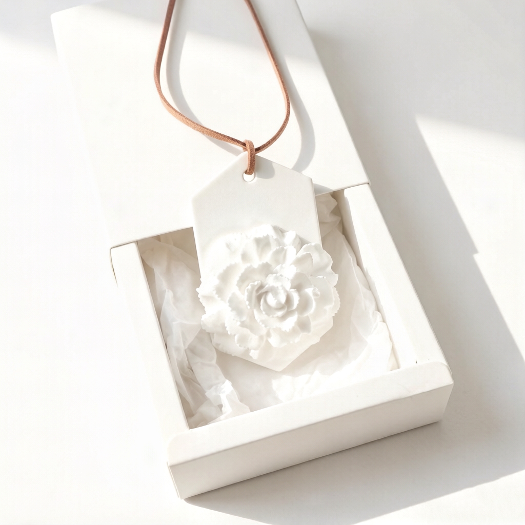 Beyaz Seramik 3D Kabartmalı Mi - Car Air Freshener incelemesi ve fiyatı