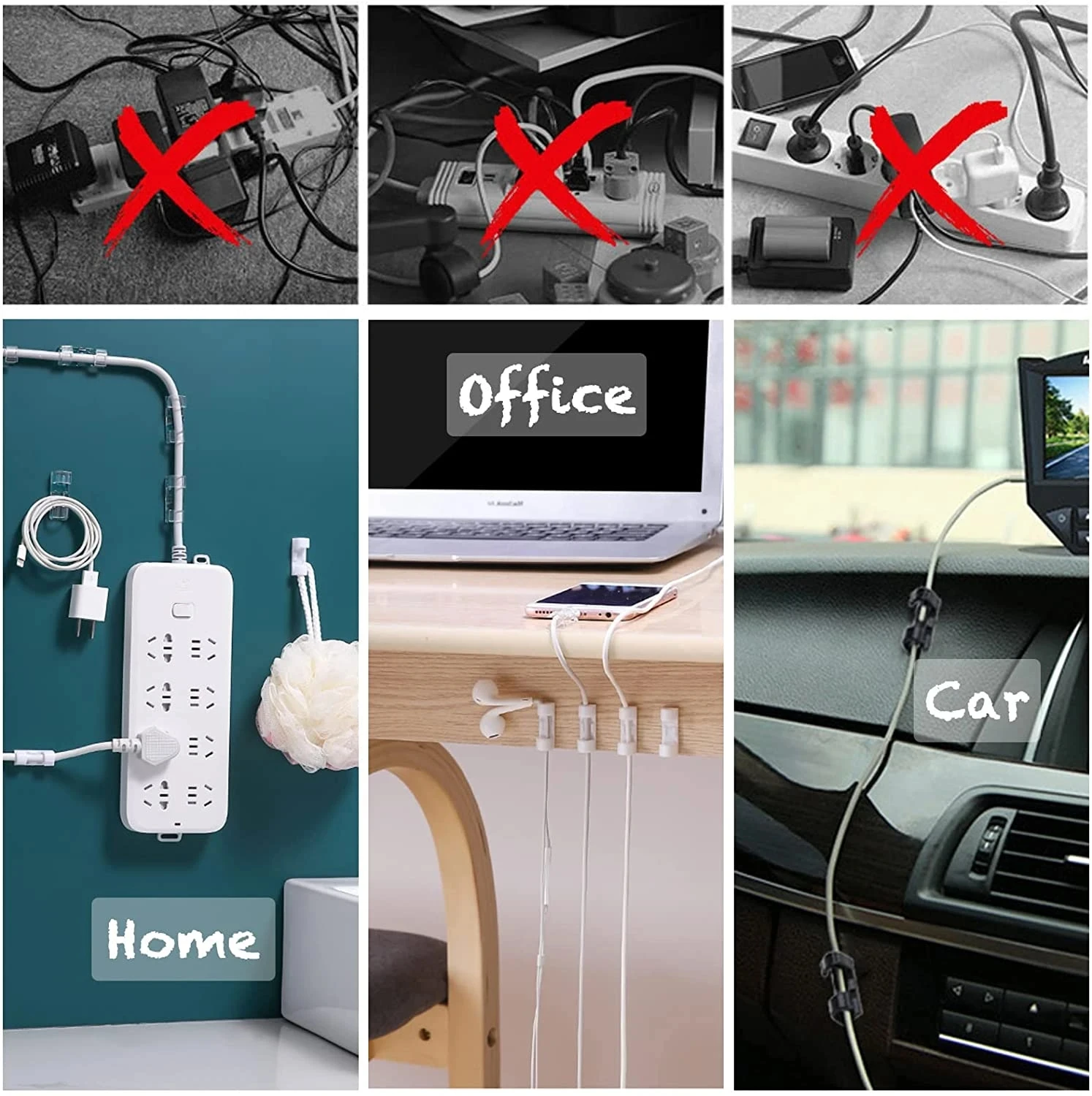 Kablo Klipsleri, Kablo Düzenle - Car Organizer incelemesi ve fiyatı