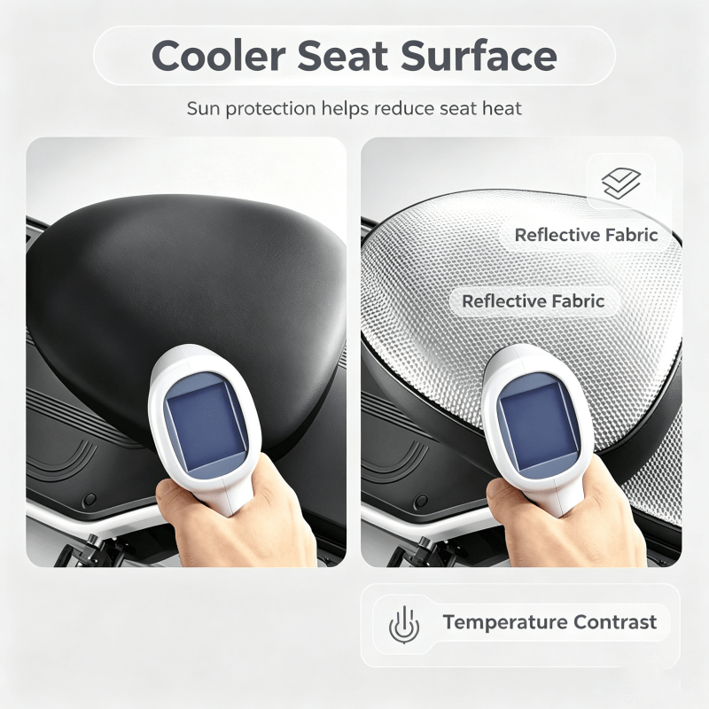 Elektrikli Bisiklet Koltuk Kıl - Car Seat Cover incelemesi ve fiyatı