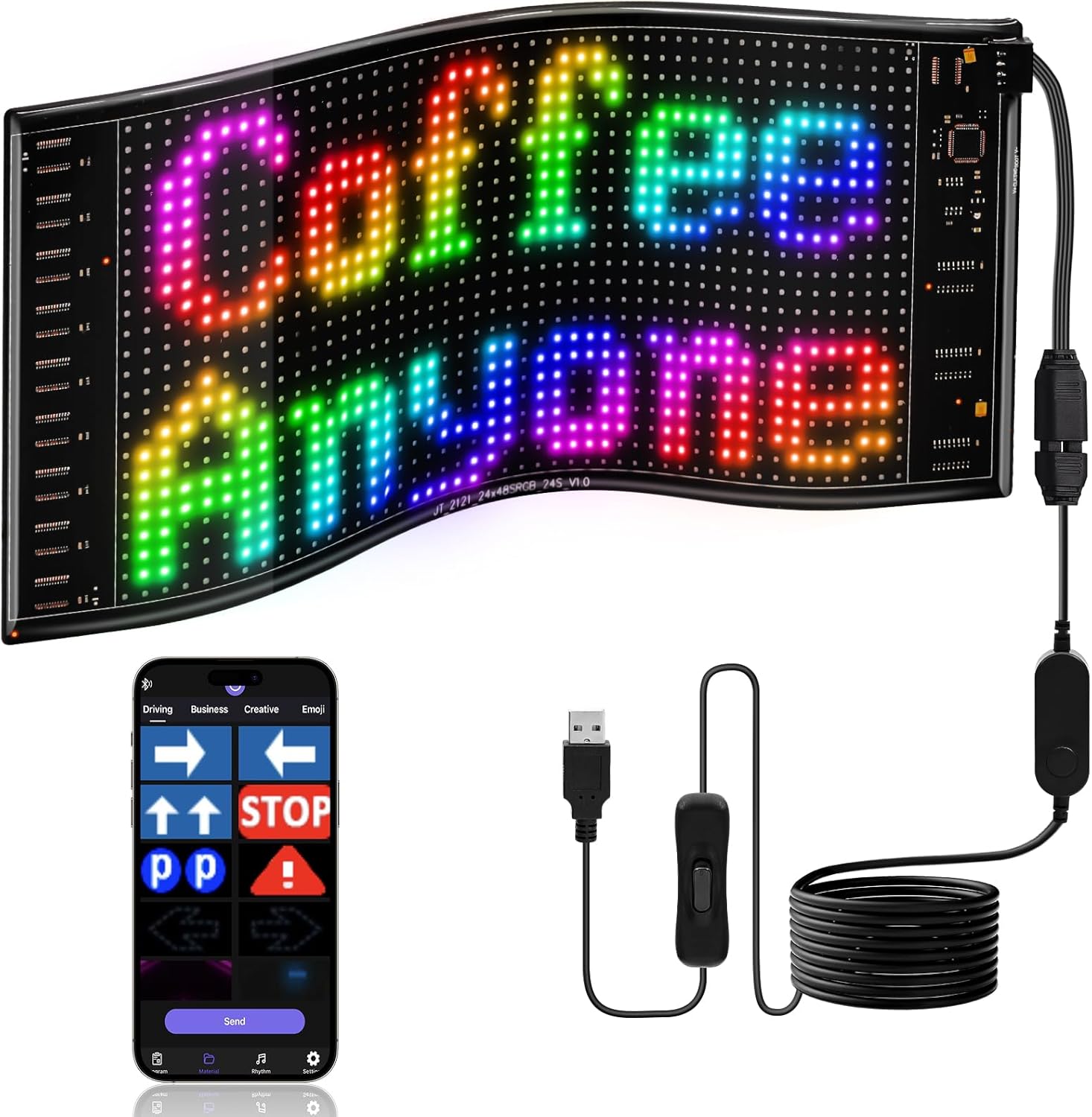 LED DIY Matris Piksel Panel Le - Car Led Light incelemesi ve fiyatı