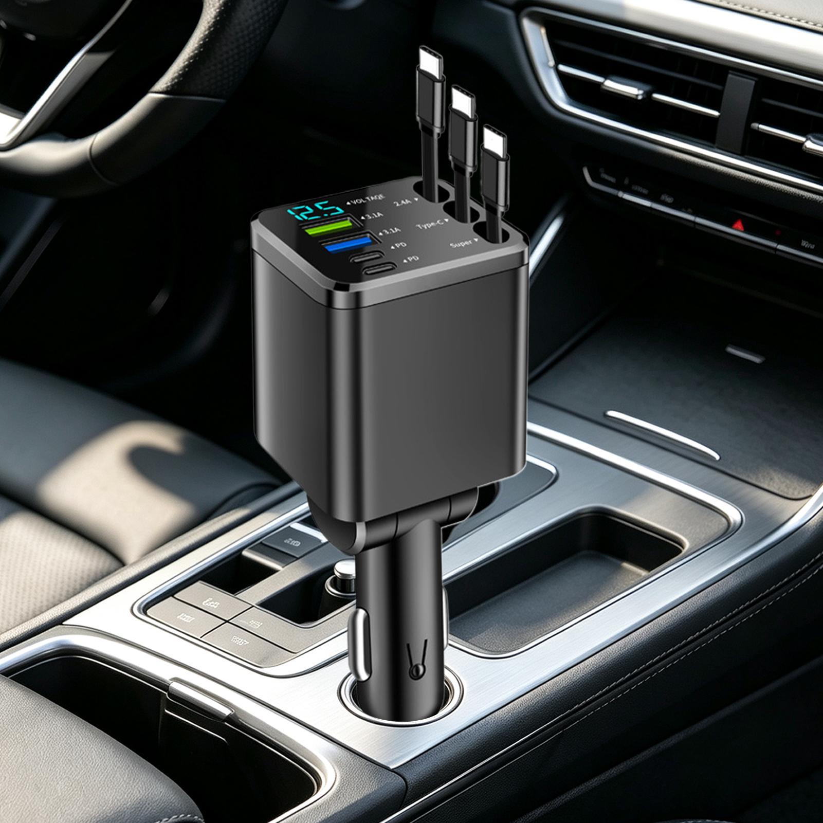 Araba İçin Geri Çekilebilir Şa - Car Charger incelemesi ve fiyatı
