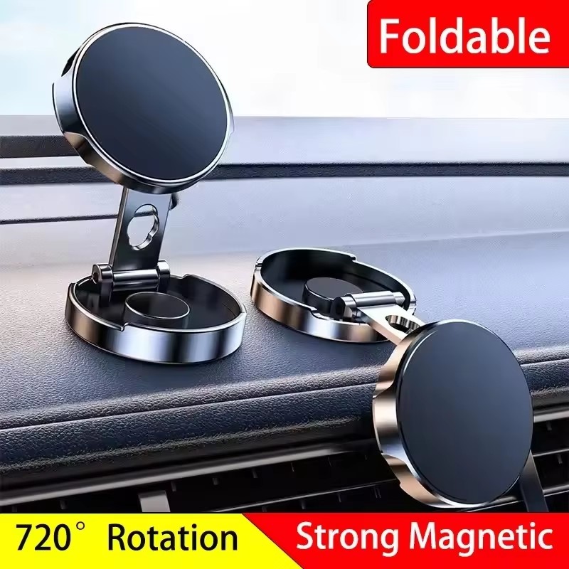 Yuvarlak Katlanır Manyetik Ara - Car Phone Holder incelemesi ve fiyatı